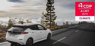 Nissan obtiene el reconocimiento de la CDP por su liderazgo contra el cambio climático