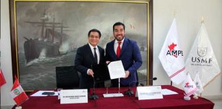 Universidad de San Martín de Porres y Asociación de Municipalidades del Perú (AMPE) firmaron Convenio Marco y Específico de Cooperación Mutua