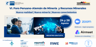 Centro Peruano-Alemán de Negocios Mineros realizará el VI Foro Minería y Recursos Minerales