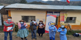 Más de 26 mil pobladores de comunidades rurales y nativas son vacunados contra la Covid- 19 en Tambos del Midis