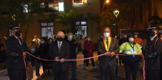 Bella velada artístico cultural en Miraflores
