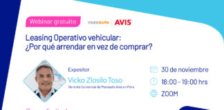 ASBANC y Mareauto Avis lanzan webinar gratuito sobre ventajas del leasing operativo para empresas