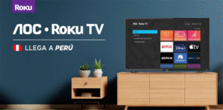 AOC y Roku lanzan la línea de televisores AOC Roku TV en Perú