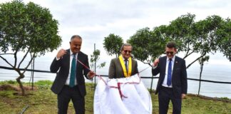 Alcalde Luis Molina y embajadores de Israel y Marruecos sembraron árboles de la paz en Miraflores