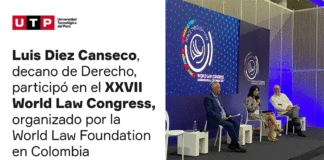 Decano de la UTP participó en congreso mundial sobre Derecho