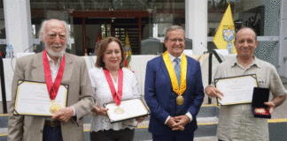Alcalde Luis Molina presidió Sesión Solemne por Aniversario 165 de Miraflores