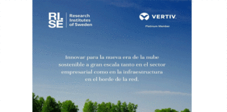 Vertiv se suma al programa de asociados RISE para desarrollar tecnologías sostenibles para centros de datos