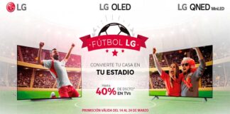 LG Perú se suma a la fiesta futbolera con descuentos de hasta 40% en televisores