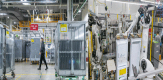 La base de producción LG SMART PARK es nombrada como «fábrica faro» por su tecnología de fabricación futurista