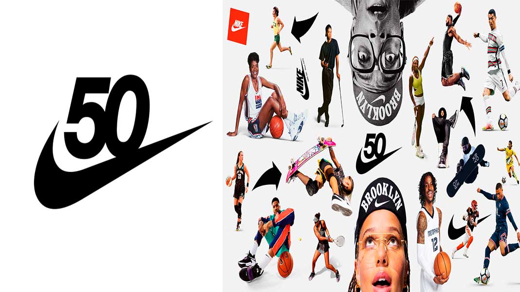 auxiliar Prominente Grafico 50 ANIVERSARIO DE NIKE - Revista Economía