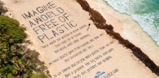 Corona le escribe una carta al océano hecho con plástico reciclado para cuidar las playas del mundo