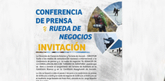 La región ÁNCASH presenta la conferencia de prensa y rueda de negocio “renacer de la cordillera blanca en turismo de aventura”, que destaca la oferta turística de la cordillera blanca y cordillera HUAYHUASH para el turismo de naturaleza y turismo de aventura por sus espacios naturales en zonas de montaña, una opción magnífica para escapar de la rutina.