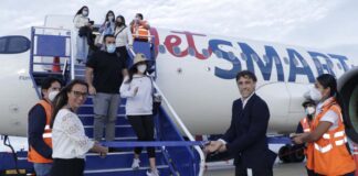 Aeropuertos del Perú inaugura la nueva ruta Lima – Talara con la aerolínea JetSMART.