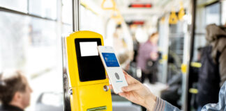 Más pasajeros interurbanos buscan formas de pago sin contacto según nueva encuesta de Visa.