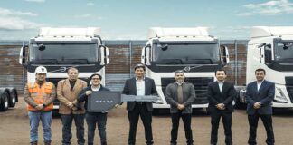 Savar Agentes de Aduana S.A. refuerza su servicio de transporte de minerales con camiones Volvo
