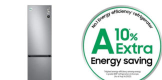 Samsung lleva el ahorro de energía al siguiente nivel, ofreciendo un 10% de ahorro de energía adicional.