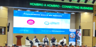 MÁS DE 100 EMPRESARIOS SE REUNIERON PARA HABLAR SOBRE LA RECUPERACIÓN LUEGO DE UN GRAN TERREMOTO.