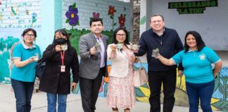 Más de 700 niños y niñas peruanos celebran la cosecha de los jardines TiNi junto a IntegraMédica y el programa Huellas de Cambio de Bupa Global Latinoamérica