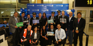 United Airlines reinicia su ruta directa Lima – Nueva York.