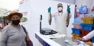 Produce promociona más de 30 toneladas de pescado fresco en regiones del interior del país