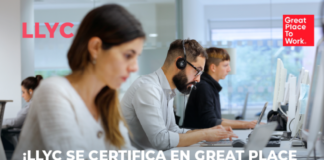 LLYC logra ser Great Place to Work global.