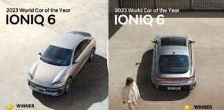 Hyundai IONIQ 6 es elegido como el “Auto del año” 2023