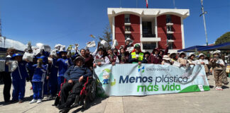 Reconocen aporte de Electrocentro en el día internacional del reciclaje