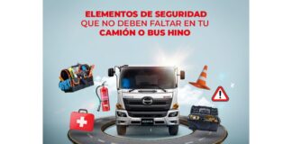 5 elementos de seguridad vial que todo transportista debe tener en su bus o camión HINO
