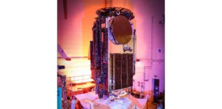 El satélite JUPITER 3 de Hughes llega a Cabo Cañaveral para su lanzamiento
