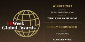 Orange Latam logra premio “Mejor Campaña de Latinoamérica” en los PRWeek Global Awards 2023, en Londres