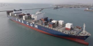 DP World Callao recibe el buque más grande de la historia portuaria peruana