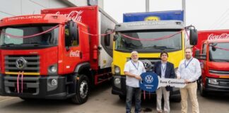 Arca Continental en Perú refuerza su flota de camiones con un total de 243 unidades