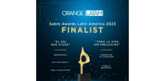 Orange Latam es nominada a Agencia del Año en los SABRE Awards LATIN AMERICA 2023