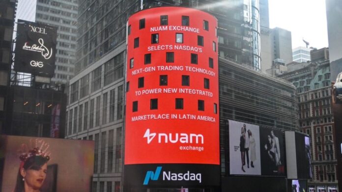 Anuncio en Times Square