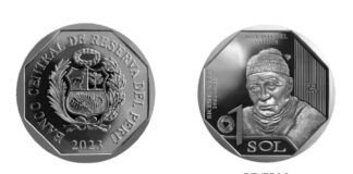 BCRP emitió moneda de S/ 1 con la imagen de José Manuel Valdés