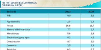 CCL: PBI peruano caería 0,5% en 2023 y crecería 2,6% en 2024