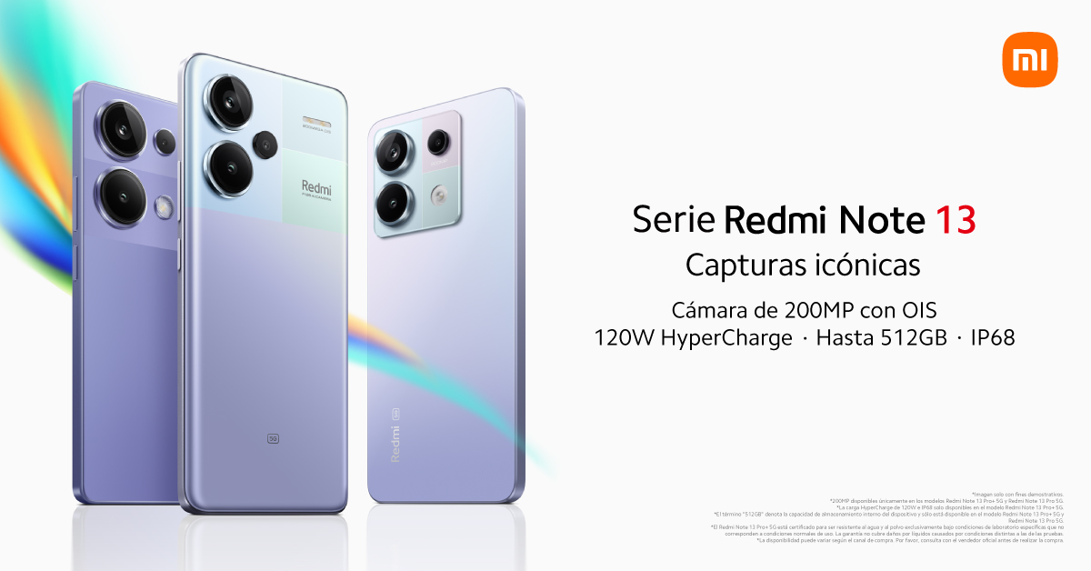 Xiaomi presenta los smartphones de la serie Redmi Note 13 - El Periódico