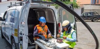 Fibra óptica lideró el tráfico de internet fijo de Movistar al cierre del 2023