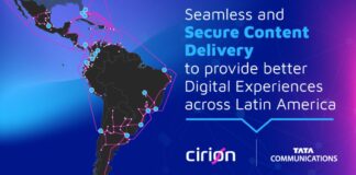 Cirion se asocia con Tata Communications para elevar los servicios de CDN en toda América Latina