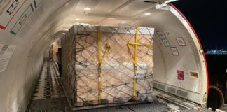 DP World Logistics recibe primer vuelo chárter marcando el inicio de su servicio de agenciamiento de carga aérea internacional