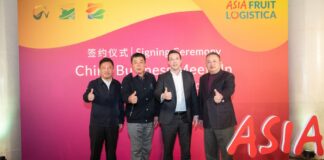 ASIA FRUIT LOGISTICA organiza networking para empresas frutícolas en Shangai – China