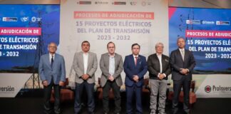 PROINVERSIÓN presenta a inversionistas 15 proyectos eléctricos por más de US$ 900 millones