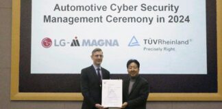 LG Magna obtiene certificación de ciberseguridad automotriz