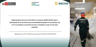 Implementación de la norma ISO 9001de la empresa GRUPO SISCOG SAC