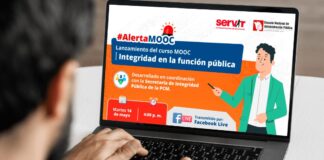 SERVIR y PCM presentan curso MOOC “Integridad en la función pública”