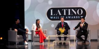 Robert F. Kennedy Jr. Y Gabriela Berrospi Empoderan Financieramente En Latino Wall Street Awards 2024