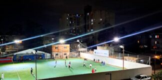 Ledvance y Fundación Gestionar Esperanzas inauguran las obras de iluminación de la cancha de fútbol del Club El Apache