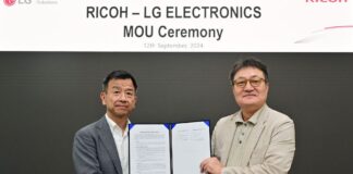 LG se asocia con Ricoh para impulsar la transformación digital de los clientes B2B