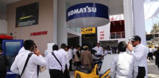Komatsu-Mitsui se presenta en Expomina 2024 con una amplia oferta en minería subterránea