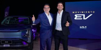 KIA presentó sus modelos EV con el lanzamiento local del KIA EV5